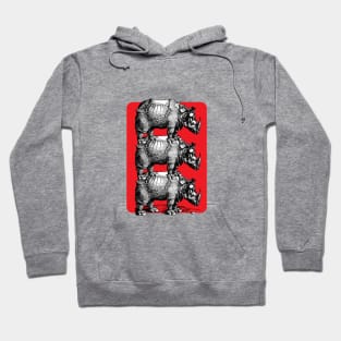 Rhinoceros-3 Hoodie